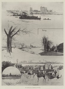 Das Oxford und Cambridge Bootsrennen von Joseph Holland Tringham