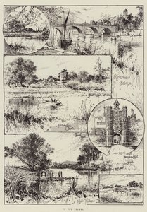 Auf der Themse von Joseph Holland Tringham