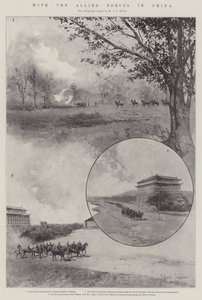 Mit den alliierten Streitkräften in China von Joseph Holland Tringham