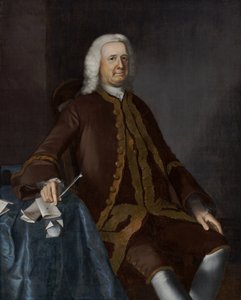 Oberst Theodore Atkinson, 1760 von Joseph Jonathan Blackburn