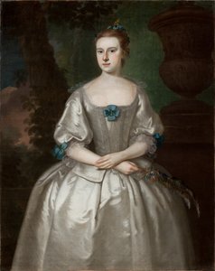 Porträt von Hannah Babcock Bours, 1759 von Joseph Jonathan Blackburn