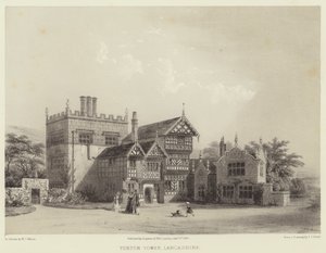 Turton Tower, Lancashire von Joseph Josiah Dodd