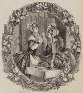 Alte englische Bräuche, Saint Faiths Day, Liebeszauber von Joseph Kenny Meadows
