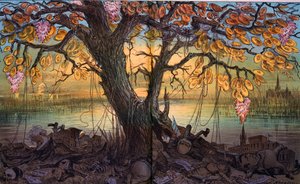 Der tödliche Upas-Baum der Wall Street von Joseph Ferdinand Keppler von Joseph Keppler