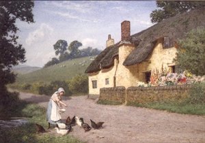 Ein Cottage in Devonshire von Joseph Kirkpatrick