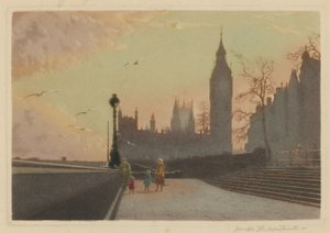 Häuser des Parlaments, Westminster von Joseph Kirkpatrick