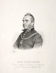 Porträt von Dr. Karl Joseph Meyer, 1844