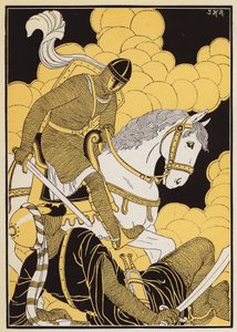 Der Kampf von Guillaume gegen den Riesen Corsolt von Joseph Kuhn Regnier