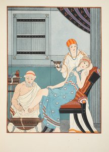 Aderlass vom Fuß, Illustration aus 