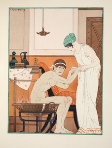 Dampfbad, Illustration aus 
