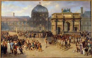 Ein Tag der Überprüfung unter dem Kaiserreich (1810)