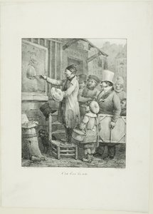 Wie schön sind die Künste, aus Croquis Lithographiques...1823 von Joseph Louis Hippolyte Bellange