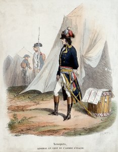 Porträt von Bonaparte (1769-1821) Generaloberst der Armee von Italien von Joseph Louis Hippolyte Bellange