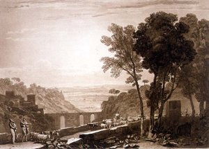 Die Brücke und Ziegen, aus dem 