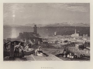 Rhodos von Joseph Mallord William (after) Turner