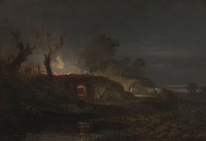 Kalkofen in Coalbrookdale von Joseph Mallord William Turner