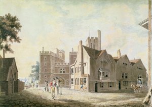 Ansicht des Erzbischöflichen Palastes, Lambeth