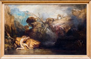 Apollo und Python von Joseph Mallord William Turner