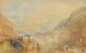 Brunnen vom Vierwaldstättersee von Joseph Mallord William Turner