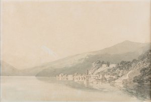 Kloster bei Villa Giulia, Comer See, Datum unbekannt von Joseph Mallord William Turner