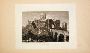 Corfe Castle, Dorset von Joseph Mallord William Turner