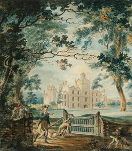 Cote House, in der Nähe von Bristol, 1792 von Joseph Mallord William Turner