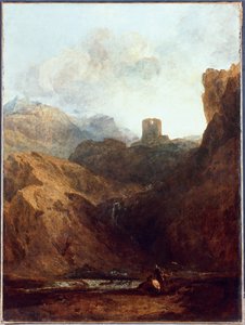 Dolbadern Castle, Nordwales von Joseph Mallord William Turner
