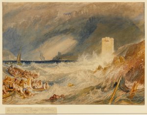 Eingang zum Hafen von Fowey, Cornwall von Joseph Mallord William Turner
