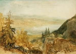 Farnley Hall von oberhalb Otley von Joseph Mallord William Turner