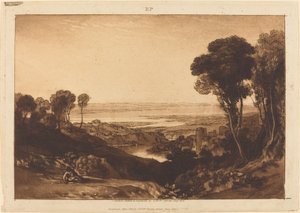 Zusammenfluss von Severn und Wye von Joseph Mallord William Turner