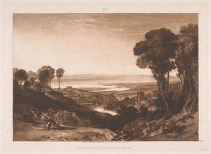 Zusammenfluss von Severn und Wye von Joseph Mallord William Turner