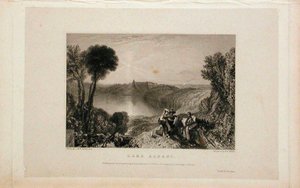Albano-See von Joseph Mallord William Turner