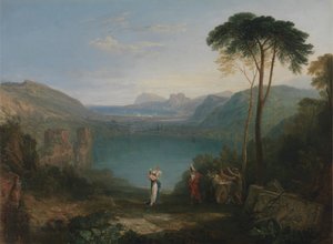 Der Avernus-See: Aeneas und die Kumanaische Sibylle von Joseph Mallord William Turner
