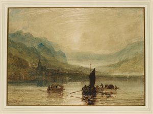 Brienzersee, Mondlicht von Joseph Mallord William Turner
