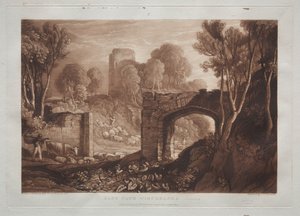Liber Studiorum: Osttor, Winchelsea, Sussex von Joseph Mallord William Turner