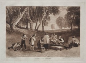 Liber Studiorum: Kindliche Streiche von Joseph Mallord William Turner