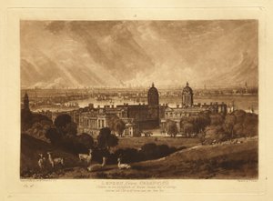 London von Greenwich von Joseph Mallord William Turner