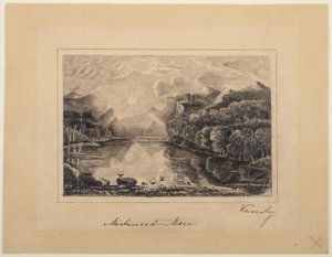 Mirkwood Mere von Joseph Mallord William Turner