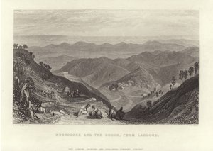 Mussooree und der Dhoon von Joseph Mallord William Turner