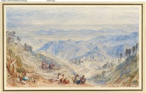 Mussooree und der Dhoon von Landour von Joseph Mallord William Turner
