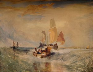 Jetzt für den Maler Seil Passagiere gehen an Bord, 1827, 1938