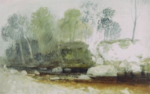 Am Washburn: Eine Studie, ca. 1815