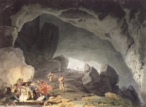 Peaks Hole, Derbyshire von Joseph Mallord William Turner