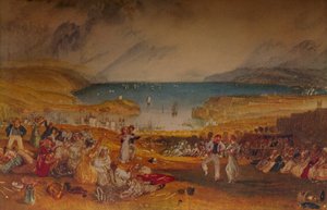Plymouth, Devonshire, um 1830 von Joseph Mallord William Turner