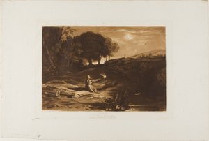 Rispah, Tafel 46 aus Liber Studiorum von Joseph Mallord William Turner