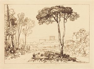 Szene in der Campagna von Joseph Mallord William Turner