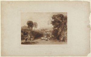 Schafwäsche, Windsor Castle (aus Liber Studiorum) von Joseph Mallord William Turner