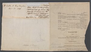 Skizze von zwei Schiffen auf einer Katalogseite, ca. 1823
