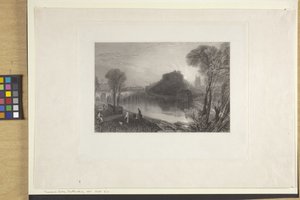 Tamworth Castle, Staffordshire von Joseph Mallord William Turner
