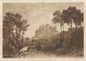 Das Schloss über den Wiesen